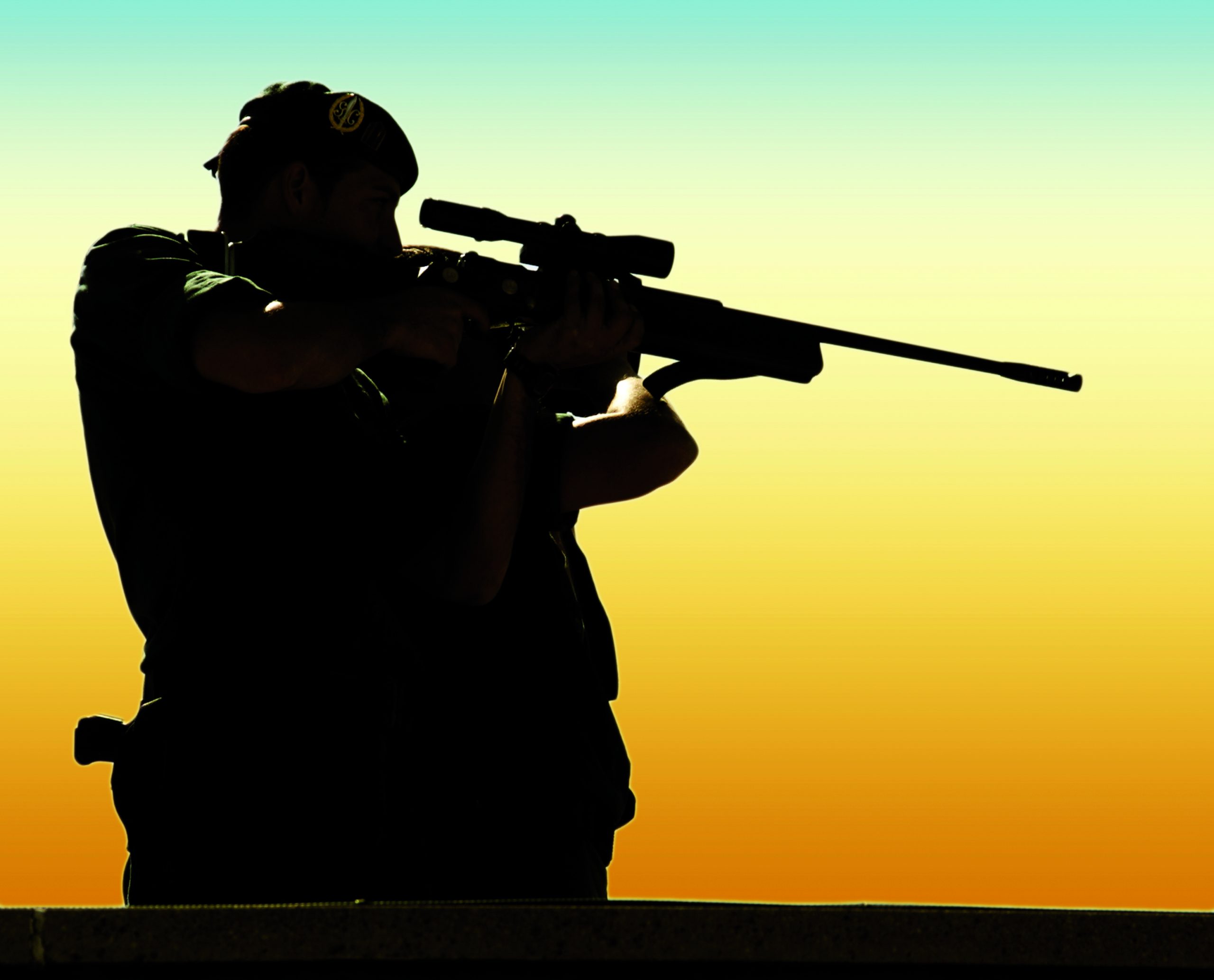 Guardia Civil del GAR tras aprobar la oposición