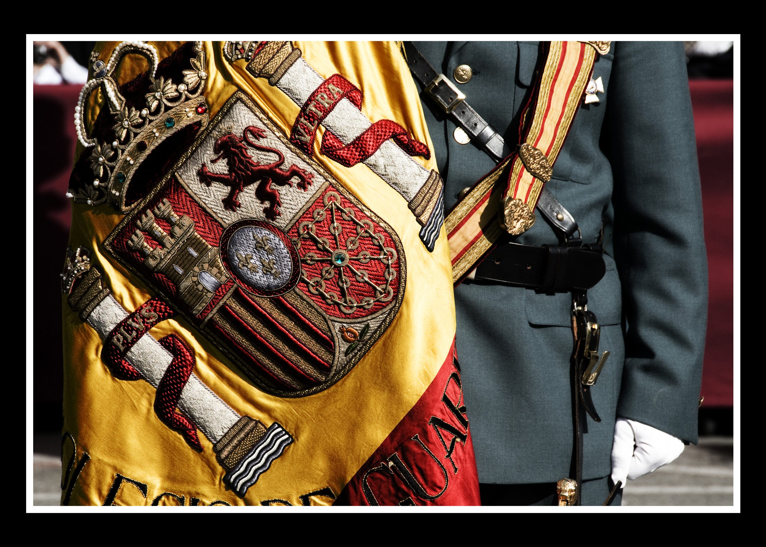 Guardias Civile en acto de la Academia