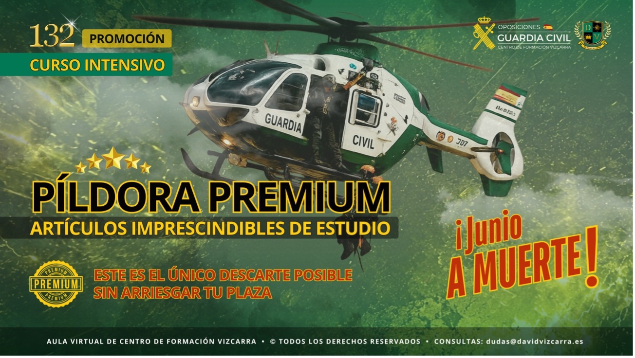 Guardia Civil saltando en moto
